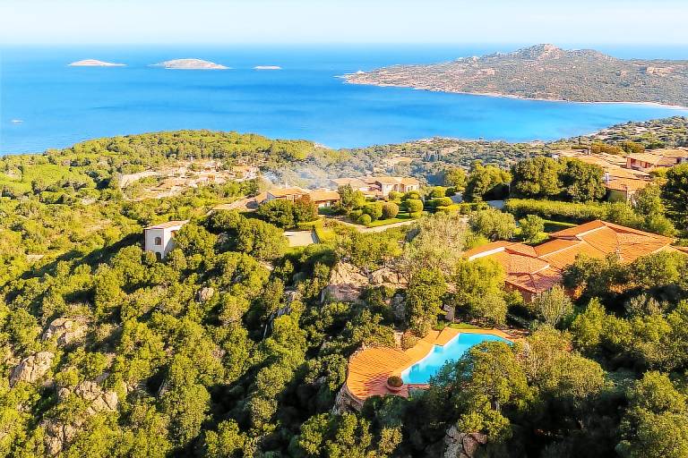 Ferienhaus mit Hund in Pantogia, Sardinien Sardinien f&uuml;r max. 15 Personen