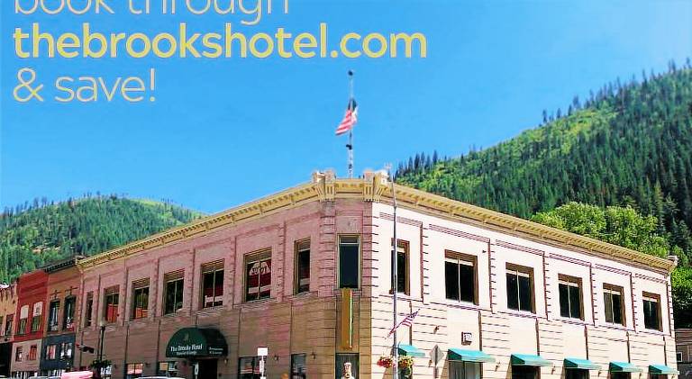 The Brooks Hotel Restaurant and Lounge in Wallace, ID
