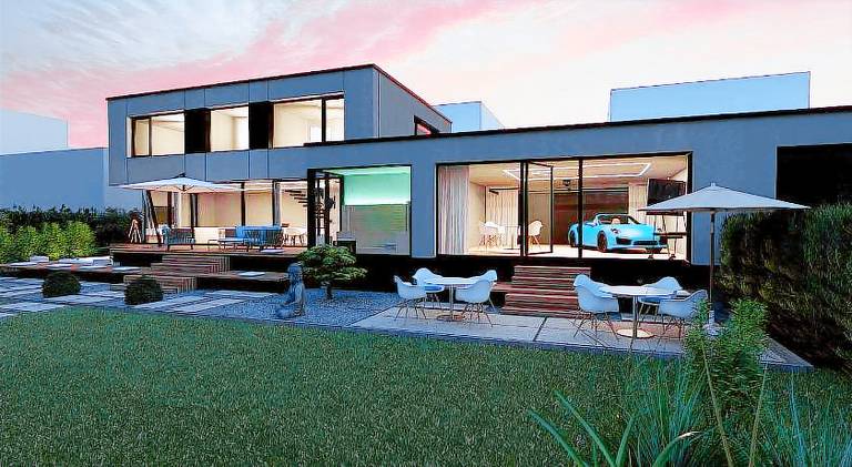 LAKE Villa Qbify - private lakeside living - eigener Strand in Ueberlingen
