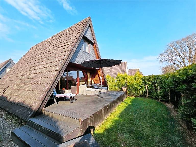 Ferienhaus mit Hund in Carolinensiel Nordseeküste f&uuml;r max. 4 Personen