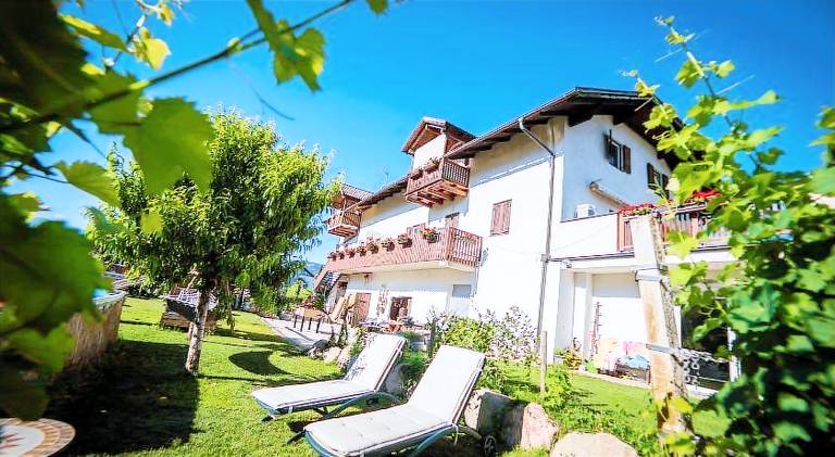 Holiday apartment with pool, barbecue & yard in Appiano Sulla Strada del Vino