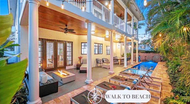 Walk to Beach Heated Pool Serenity at its Finest Hemingway Key VlLLAS in Fort Lauderdale, FL