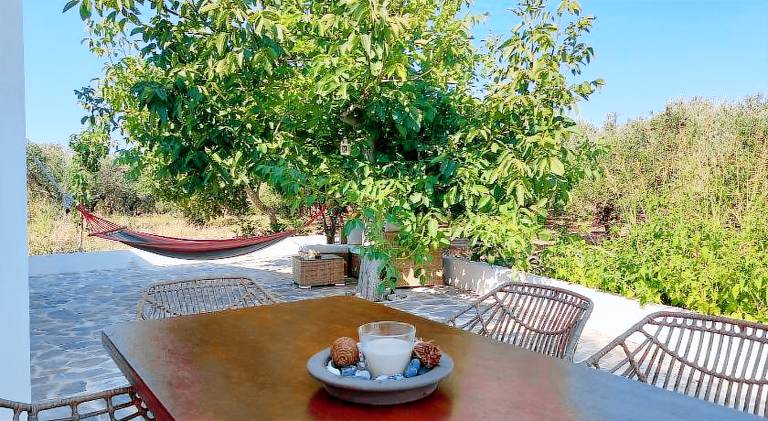 Charming vacation home with patio | Dogs allowed in Platanias