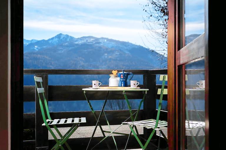 Ferienwohnung in Dosso Veronza, San Lugano f&uuml;r max. 4 Personen