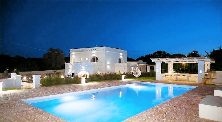 Villa with hot tub & pool in Ostuni