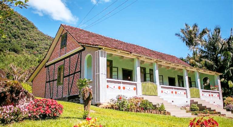 Villa with garden in Pomerode