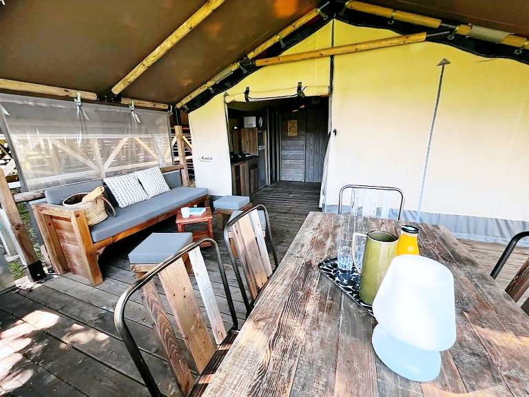 Campsite Sunêlia La Source - Lodge Confort Laussac 23m² (2 bedrooms) 5 people — photo 2