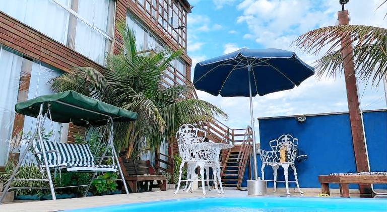 Villas de Portugal - Apartamento com suite e Varanda Gourmet, Piscina - Praia do Ervino — photo 4