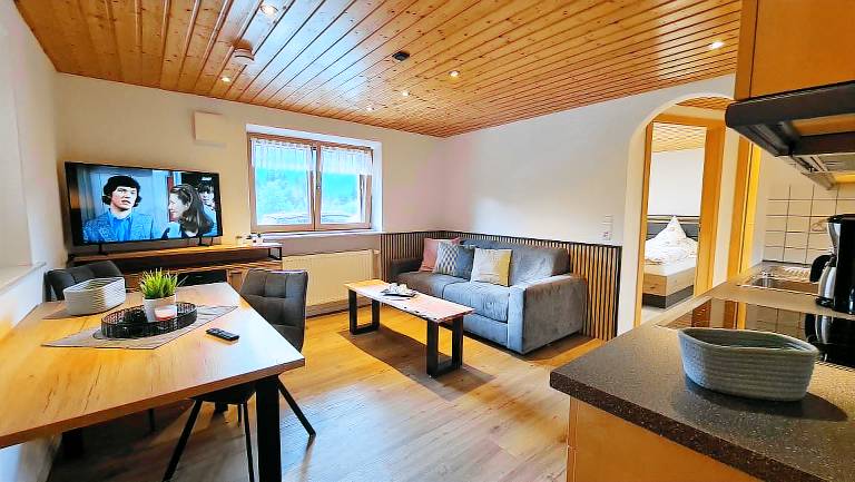 Ferienwohnung in Riezlern, Hirschegg für max. 2 Gäste