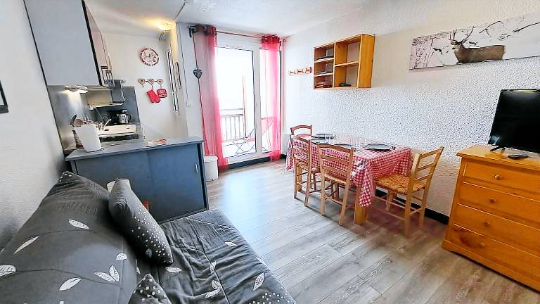 Residence Meije 15 - Nice Studio Hameau de la Meije - Agence LAMY - MEI15D5 in Les Deux Alpes