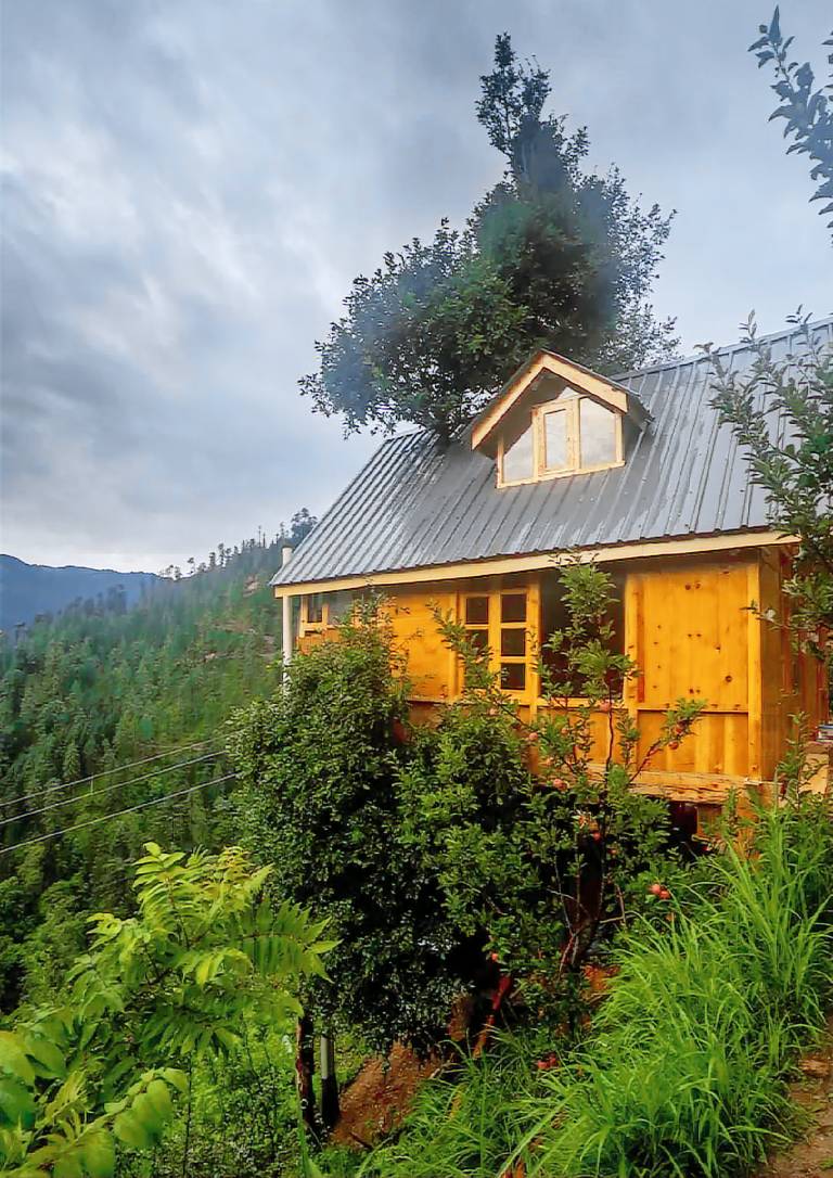 House with yard & BBQ in Kullu