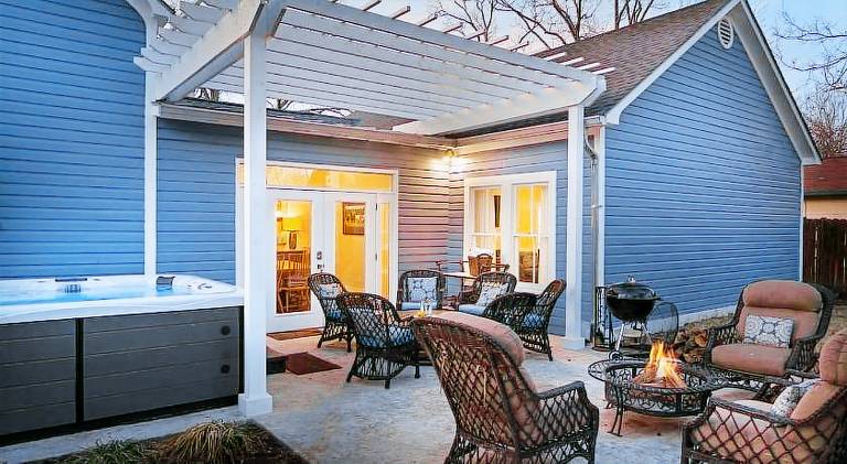 Wonderful vacation home with pool | Pets are welcome in Fredericksburg, TX