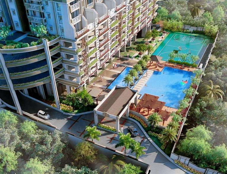 Serviced apartment with patio & pool — photo 5