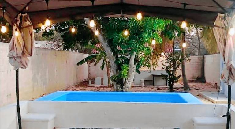 Vacation home with pool in Hunucmá
