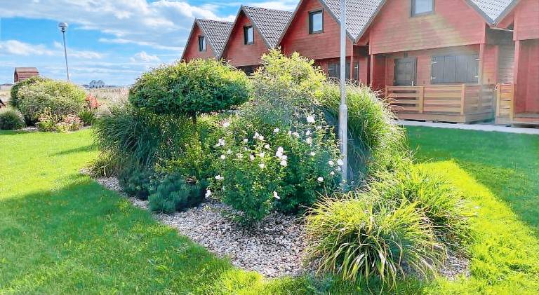 Vacation home with grill, sauna & hot tub in Koszalin