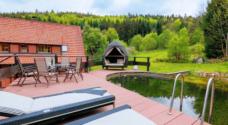 Forsthaus Trabronn Sauna eingezaunt Grillplatz — photo 5