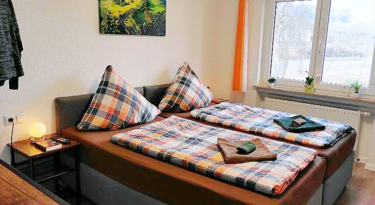 Serviced apartment with yard & patio | Pet-friendly in Nuerburg