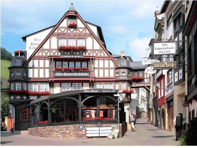 Hotel Cafe Post in Ruedesheim am Rhein