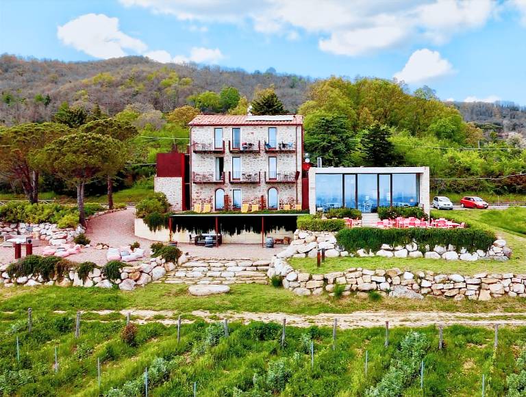 Farm with yard, terrace & pool | Pet-friendly in Roccastrada