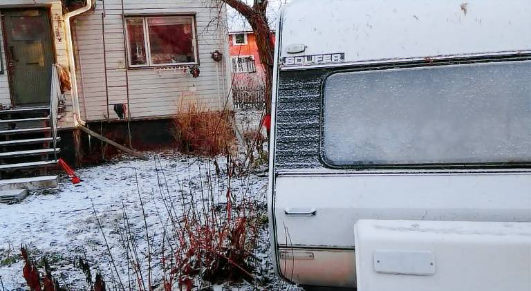 Konkelotie White Caravan in Rovaniemi