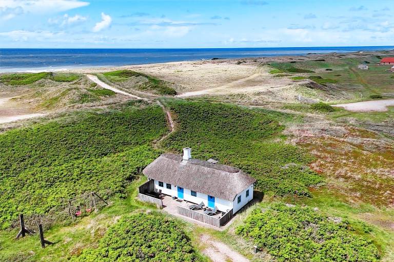 Ferienhaus mit Hund inVrist Strand  f&uuml;r max. 5 Personen