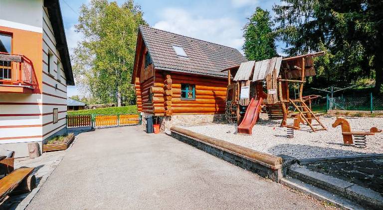 Srubove apartmany Rak in Cesky Krumlov