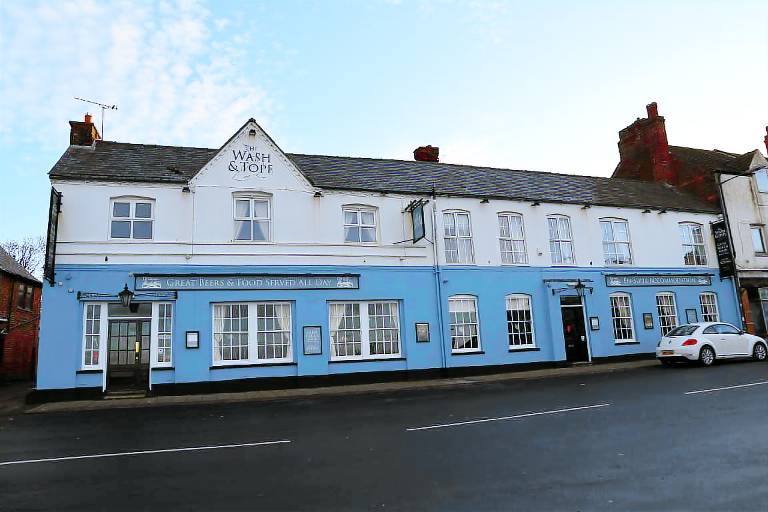 Wash and Tope in Hunstanton