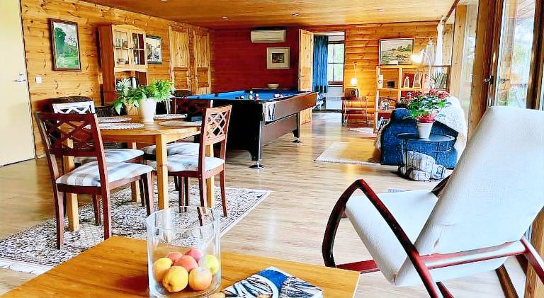 Laimjala Guesthouse with a Cozy Lounge and Terrace