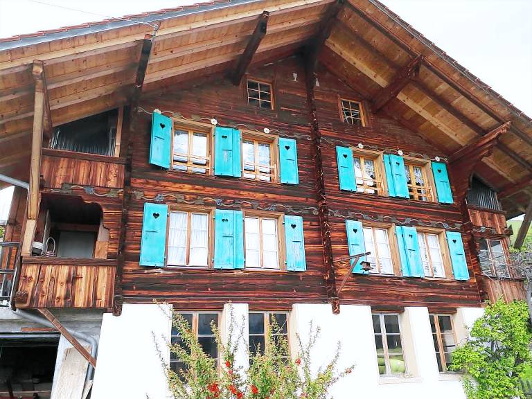 Ferienwohnung mit Hund in Habkern, Berner Oberland für max. 5 Personen