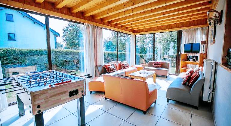 Le Heron 28pers, Malmedy- Home cinema, balneo, sauna, jardin — photo 3