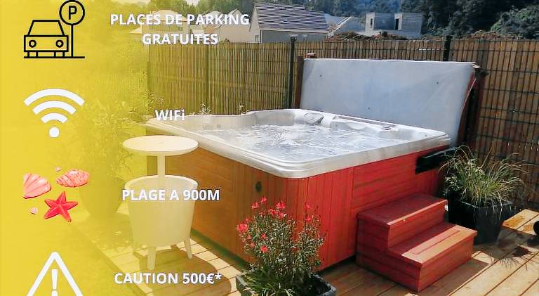 House with hot tub | Pets are welcome in Cabourg