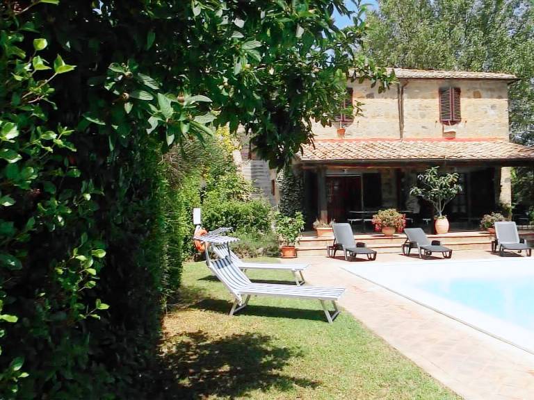 Ferienhaus in San Casciano dei Bagni, Il Poggio für max. 8 Personen Ferienhaus in San Casciano dei Bagni, Il Poggio für max. 8 Personen
