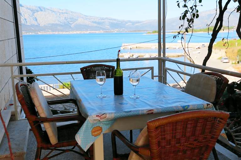 Ferienwohnung in Lumbarda f&uuml;r max. 4 Personen