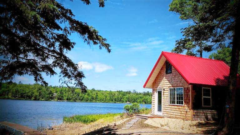 Cabin Elbow Lake