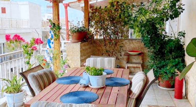 Holiday apartment with patio in Thessaloniki