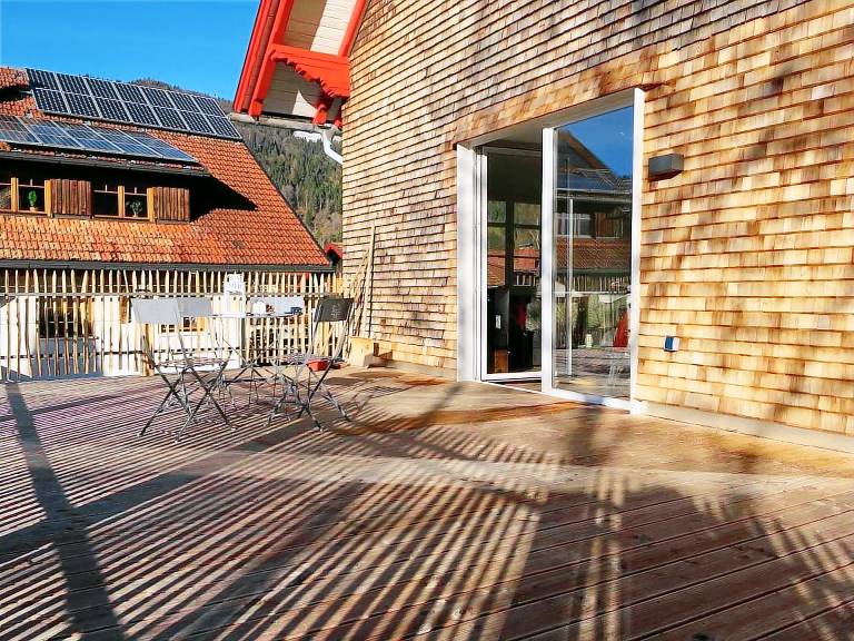 Ferienwohnung mit Hund in Oberstaufen f&uuml;r max. 7 Personen