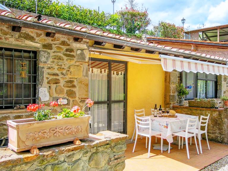 Ferienhaus in Loro Ciuffenna, Poggio di Loro für max. 4 Personen