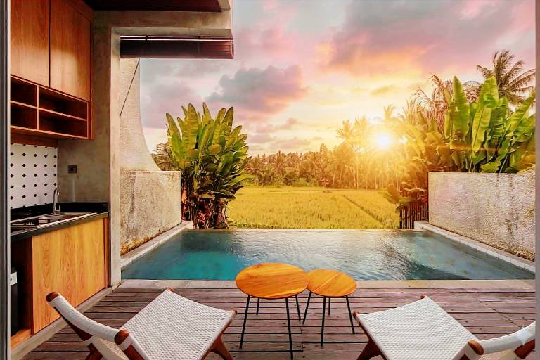 Subu Utamas Villas in Tegallalang