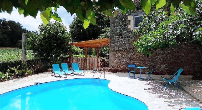 Vacation home with private pool, barbecue & garden in Cahors