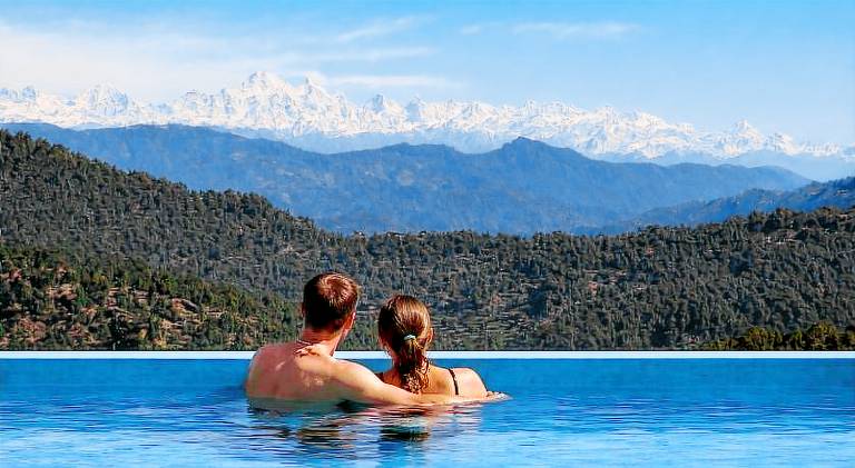 Spellmount - Himalayan View Infinity Pool Resort in Kausani — photo 4