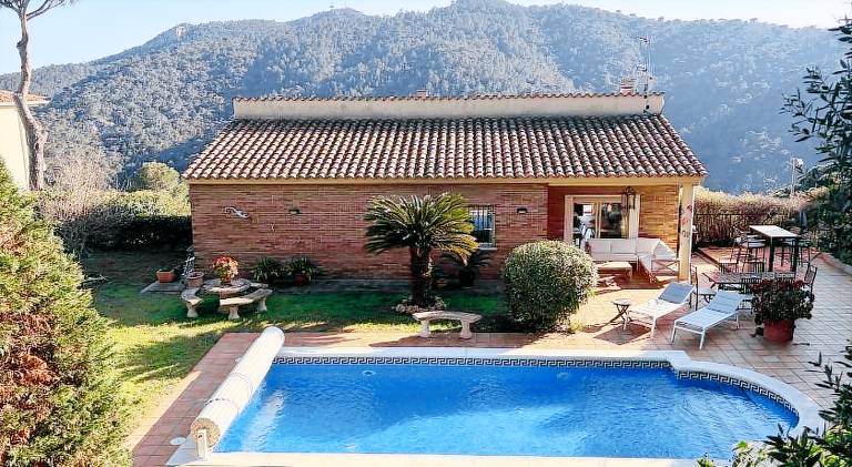 Vacation home with pool in Sant Feliu de Guíxols
