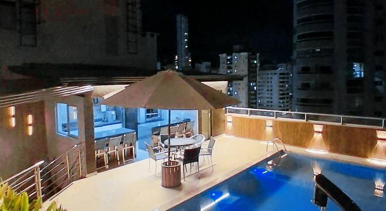 Rental apartment with pool in Balneário Camboriú