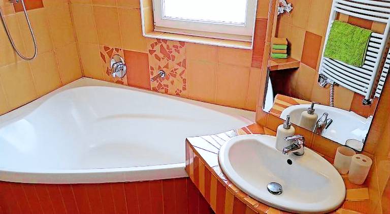Apartment with patio in Cesky Krumlov