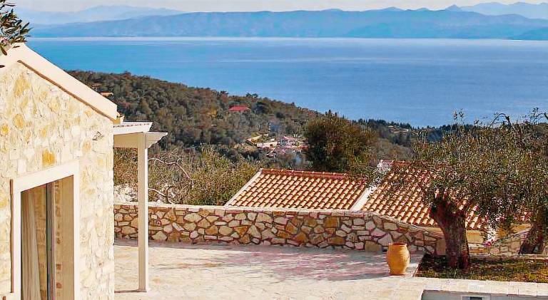 Villa with private pool, patio & BBQ in Paxos