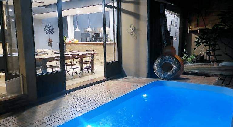 Vacation home with pool in Chapada dos Guimarães