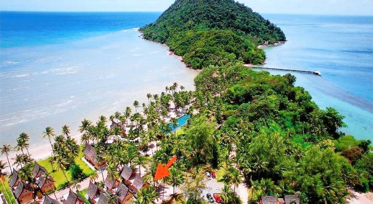 Villa with pool in Ko Chang