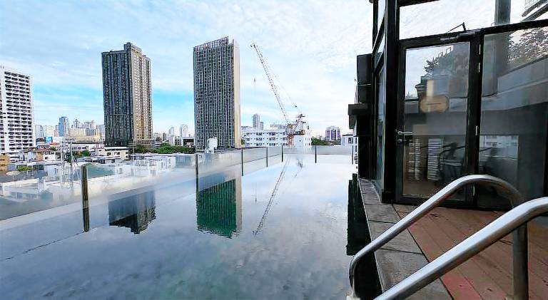 W8 CONDO, TOP Floor LUXE 3 Bedroom Penthouse, Hip central Bangkok area, 5 mins from Thonglo BTS stat — photo 5