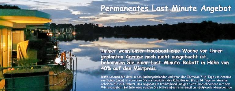 Hausboot  Xanten