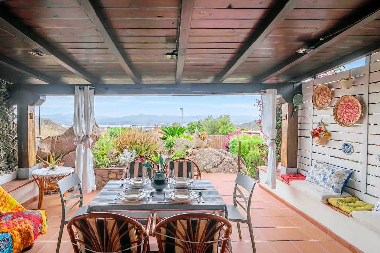Ferienhaus Sea View Olbia2 mit Klimaanlage
