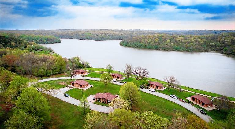 Thousand Hills State Park Cabins in Kirksville, MO